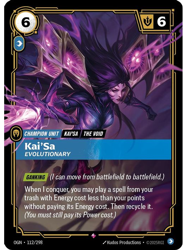 112/298 R Kai'Sa - Evolutionary 1