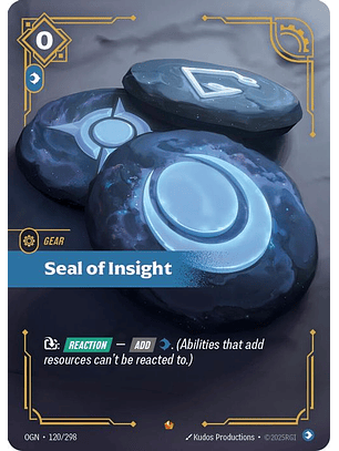 120/298 Epic Seal of Insight