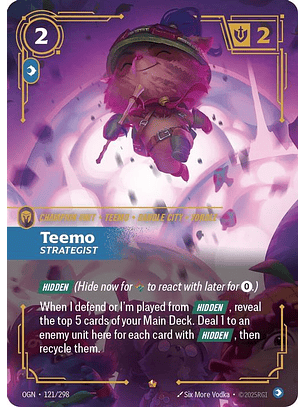 121/298 Epic Teemo - Strategist