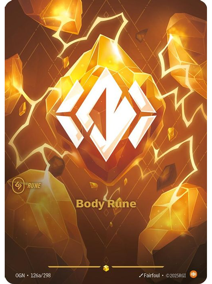 126a/298 (Alternate Art) Body Rune 1