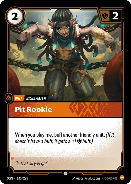 136/298 C Pit Rookie