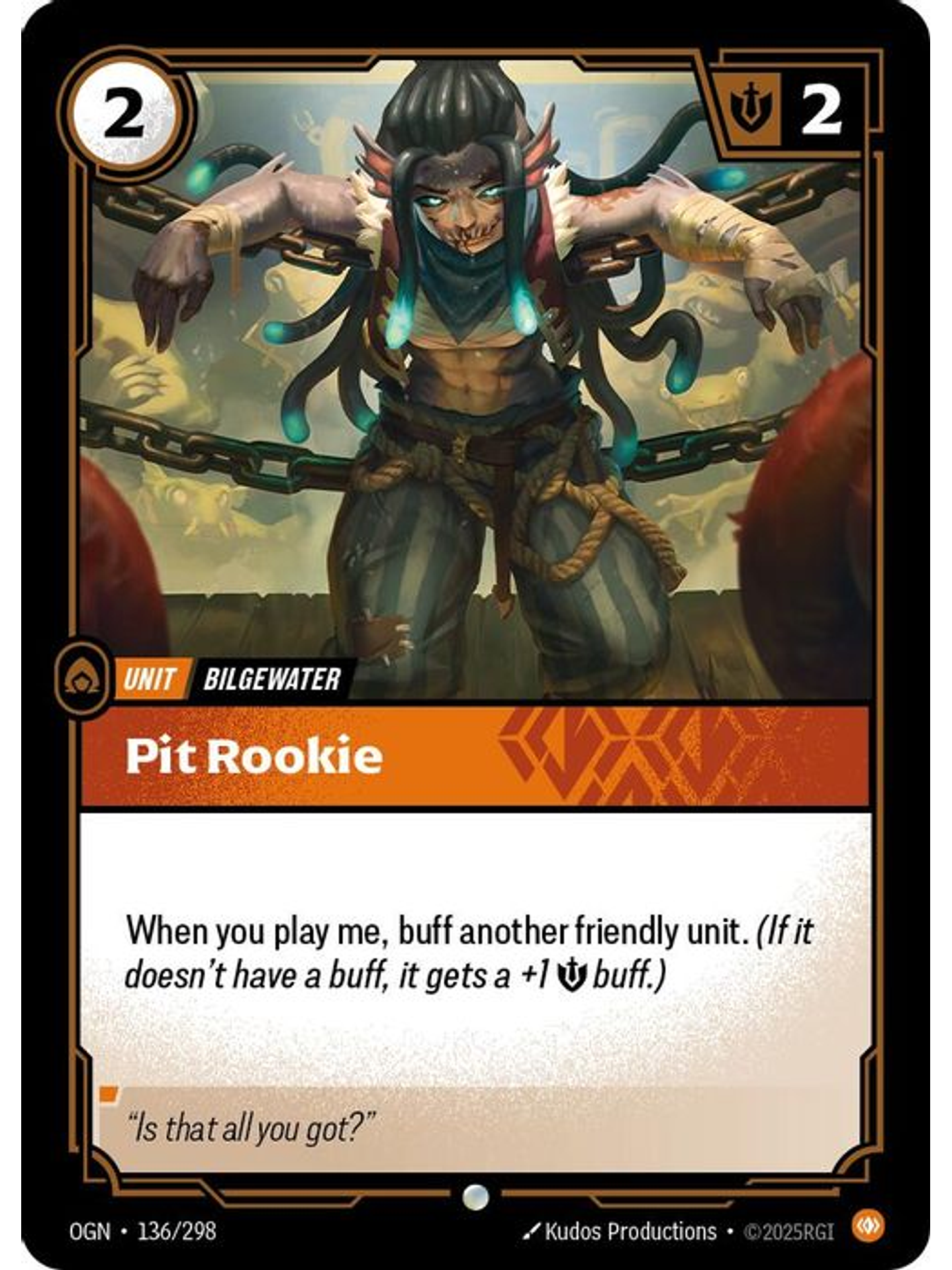 136/298 C Pit Rookie 1