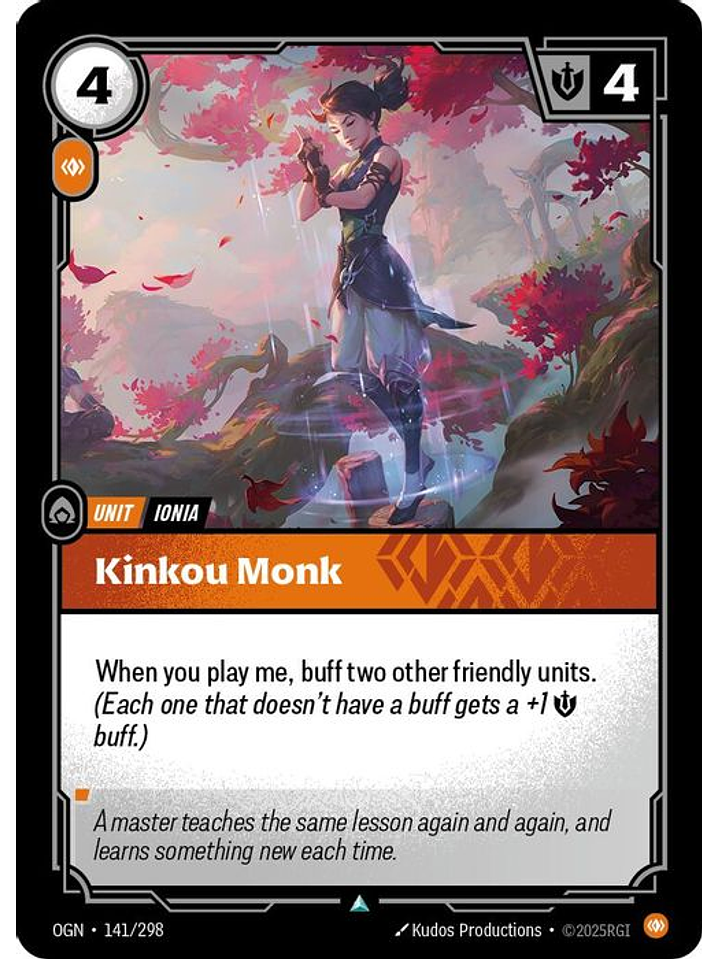 141/298 U Kinkou Monk 1