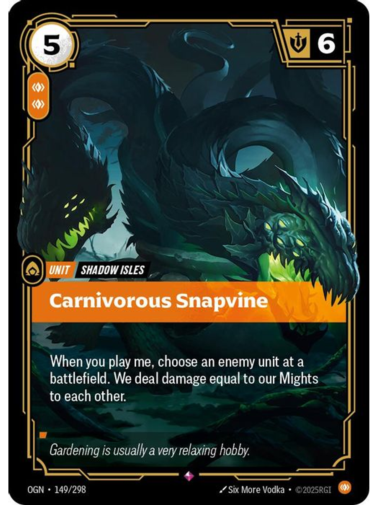 149/298 R Carnivorous Snapvine 1
