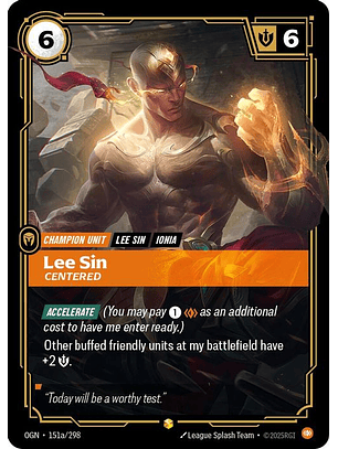 151a/298 (Alternate Art) Lee Sin - Centered