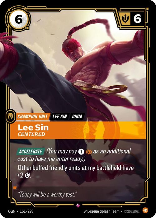 151/298 R Lee Sin - Centered