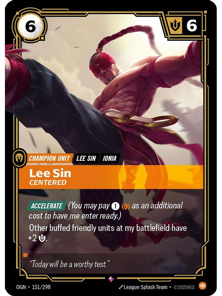 151/298 R Lee Sin - Centered 1