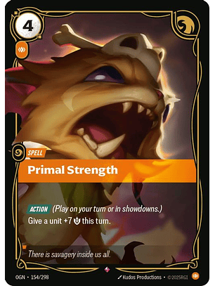 154/298 R Primal Strength