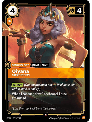 155/298 R Qiyana - Victorious