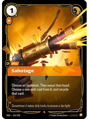 156/298 R Sabotage