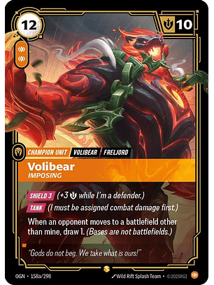 158a/298 (Alternate Art) Volibear - Imposing