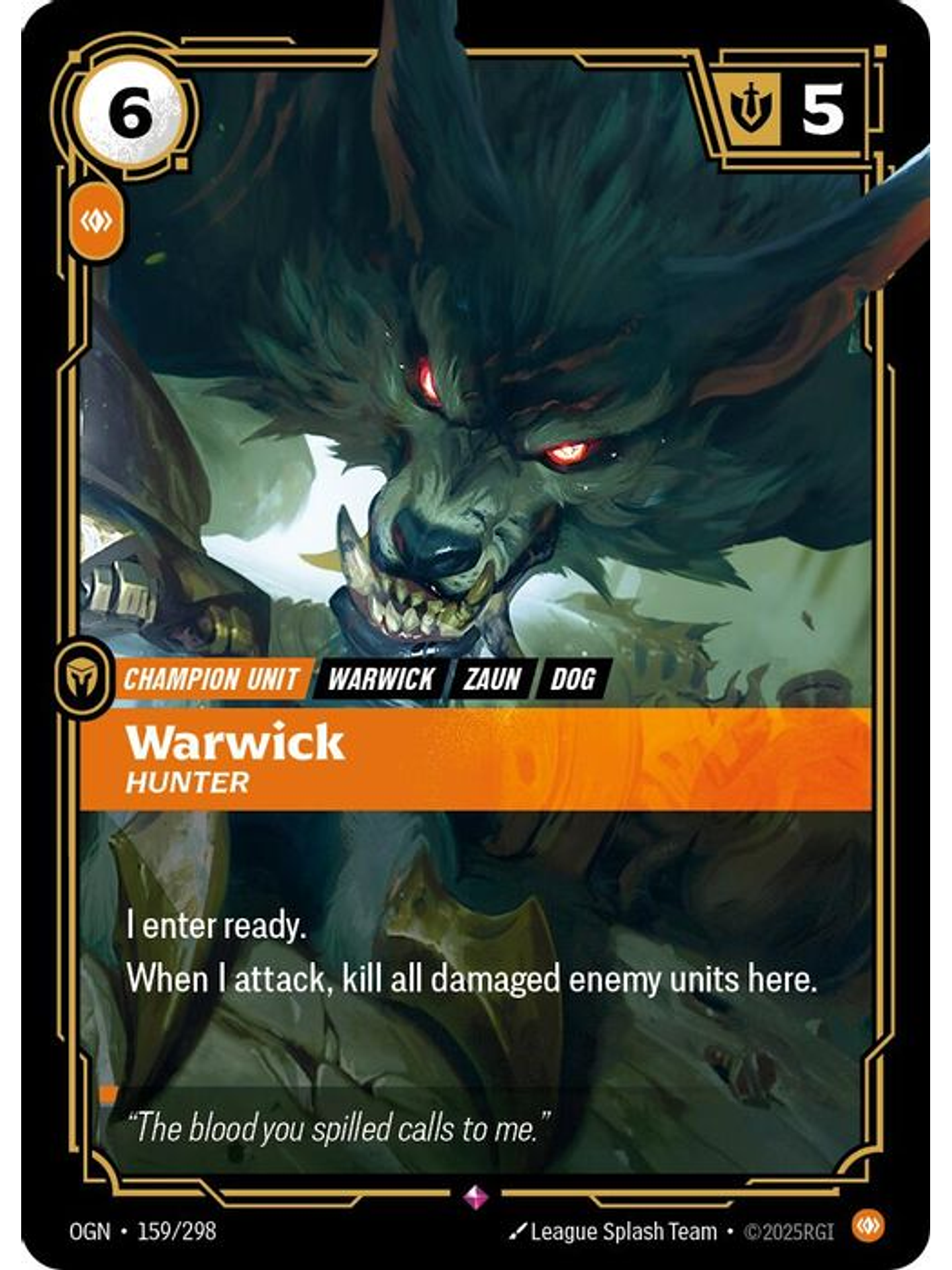159/298 R Warwick - Hunter 1