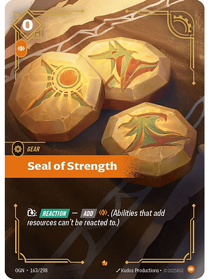 163/298 Epic Seal of Strength