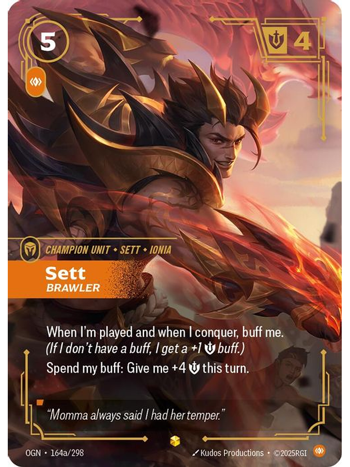 164a/298 (Alternate Art) Sett - Brawler 1