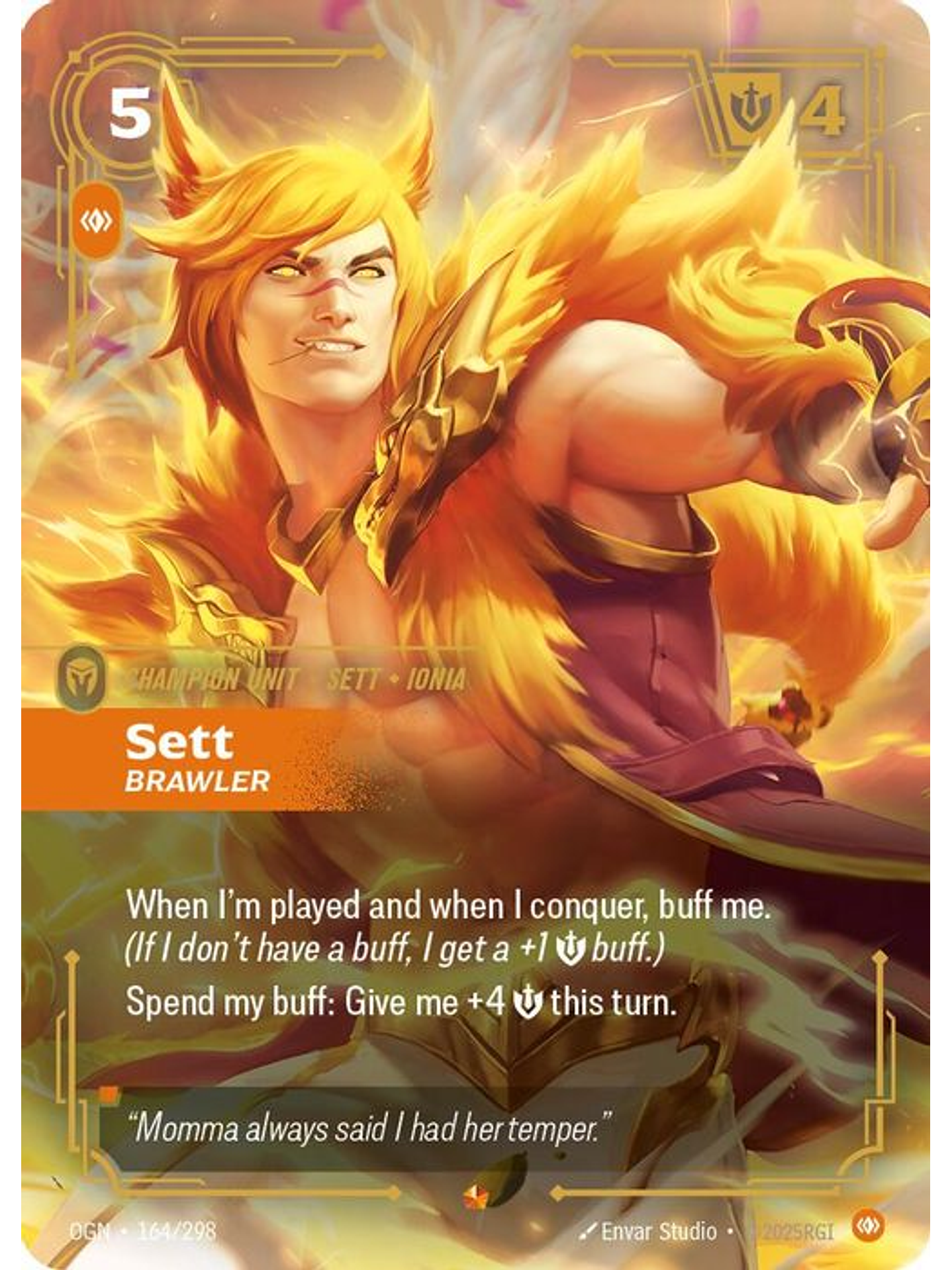 164/298 Epic Sett - Brawler 1