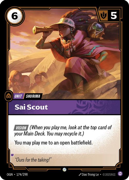 Sai Scout - 174/298 - Common (Inglés NM)
