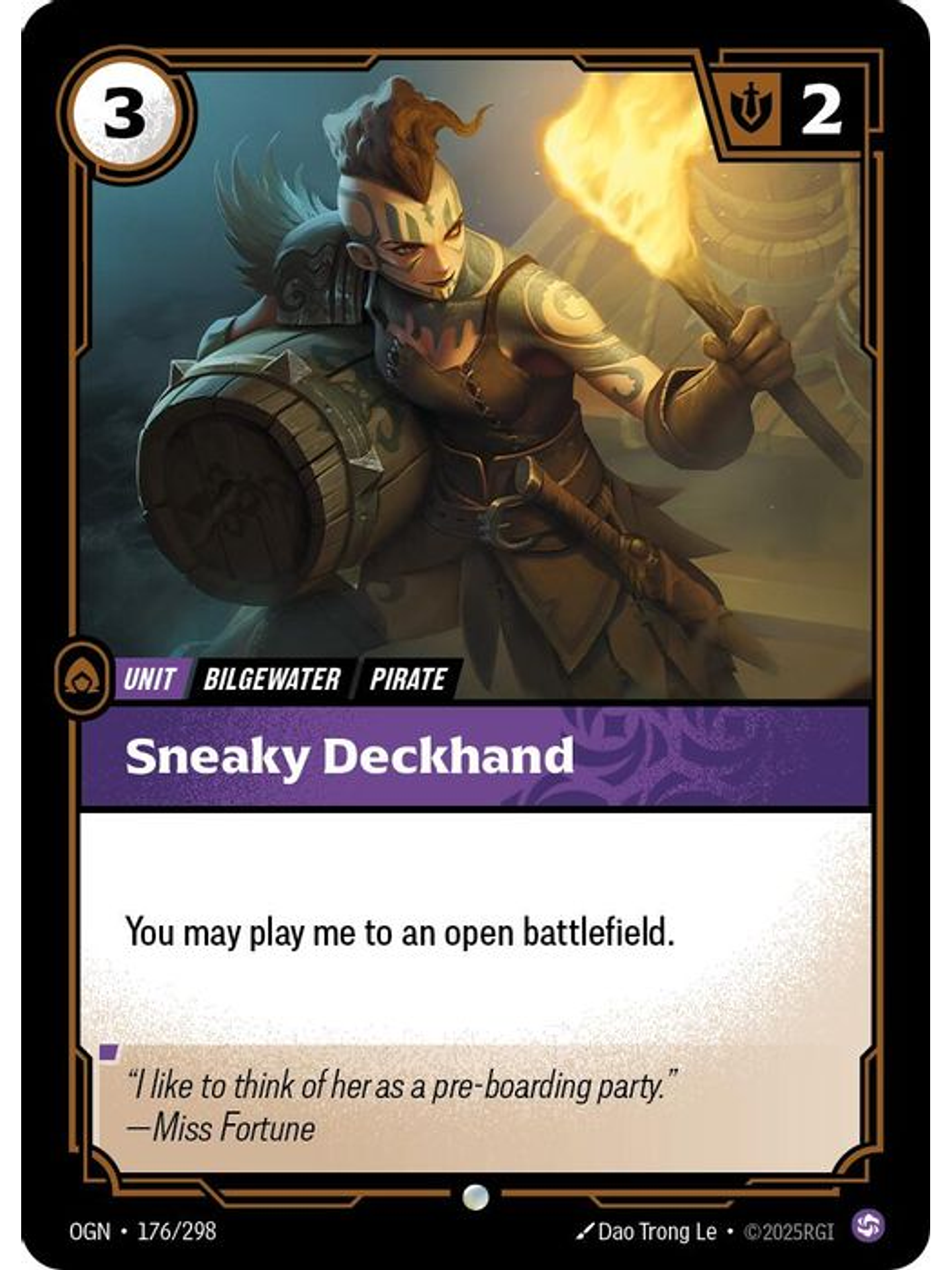 176/298 C Sneaky Deckhand 1