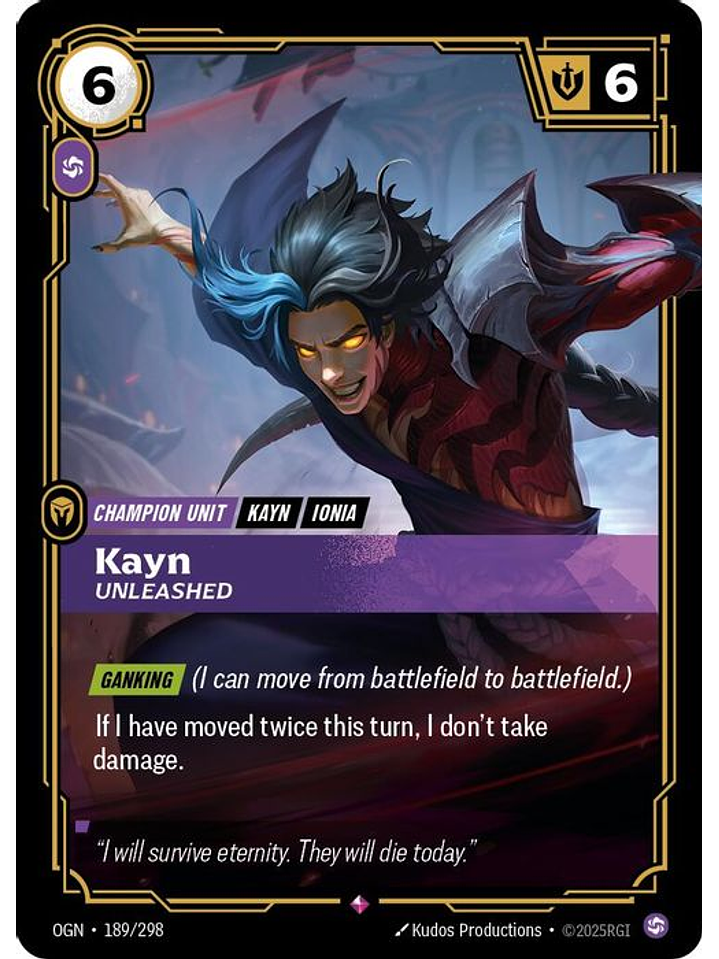 189/298 R Kayn - Unleashed 1