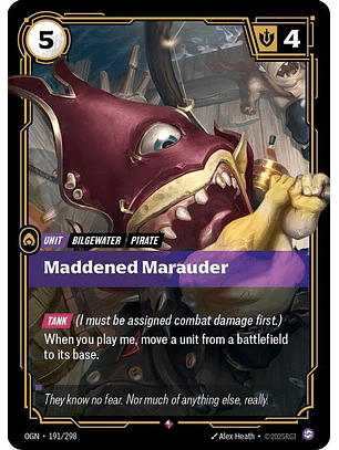 191/298 R Maddened Marauder