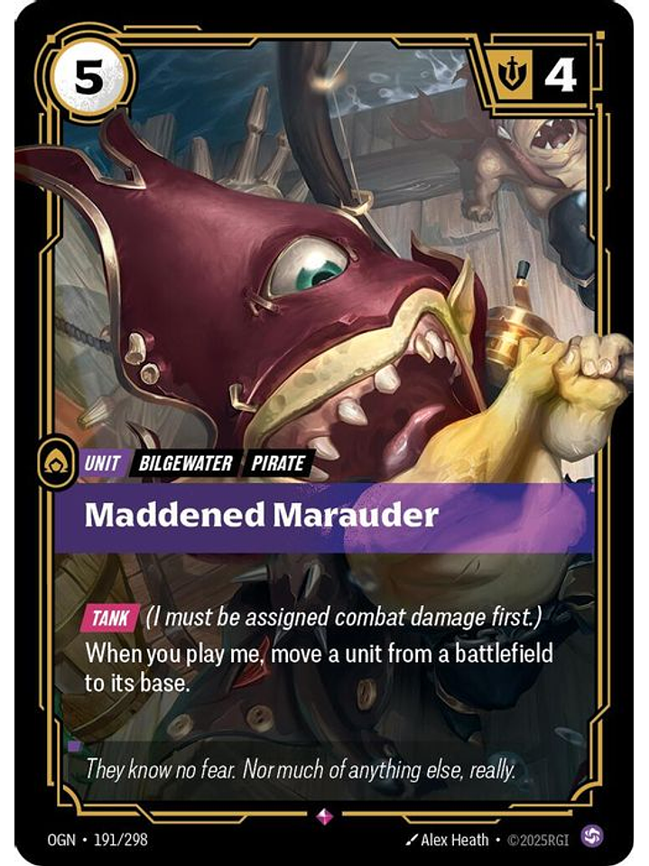 191/298 R Maddened Marauder 1