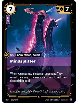 192/298 R Mindsplitter