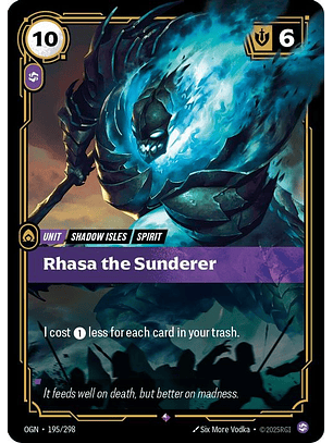 195/298 R Rhasa the Sunderer