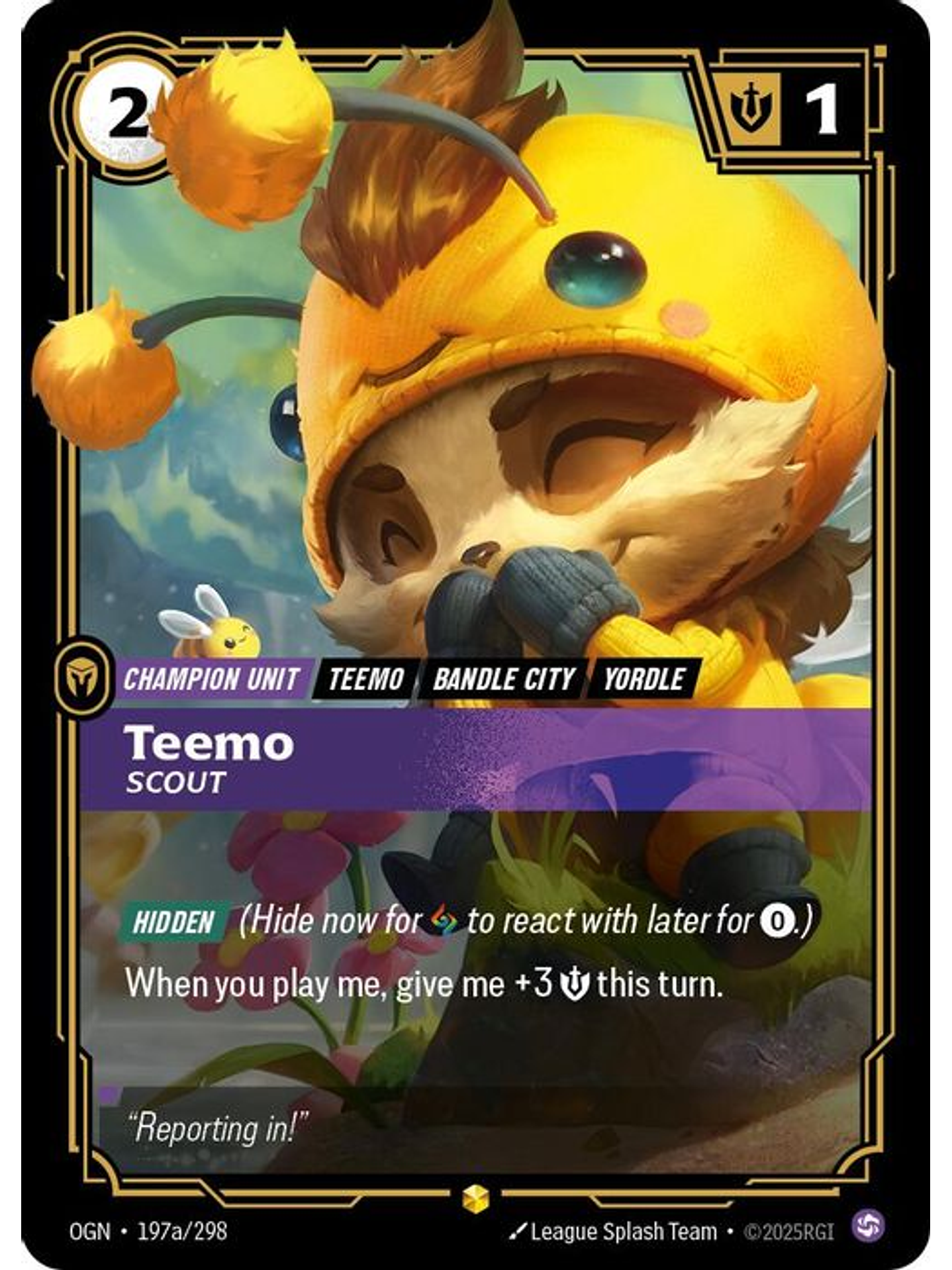 197a/298 (Alternate Art) Teemo - Scout 1