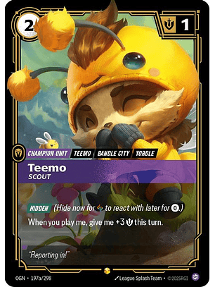 197a/298 (Alternate Art) Teemo - Scout