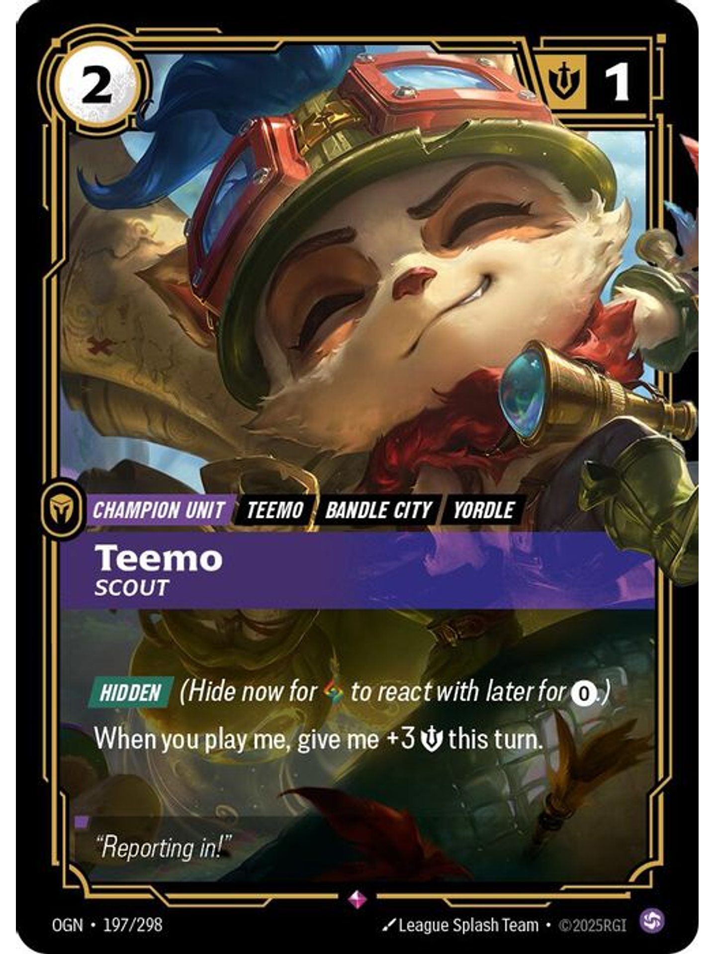 197/298 R Teemo - Scout 1
