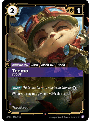 197/298 R Teemo - Scout