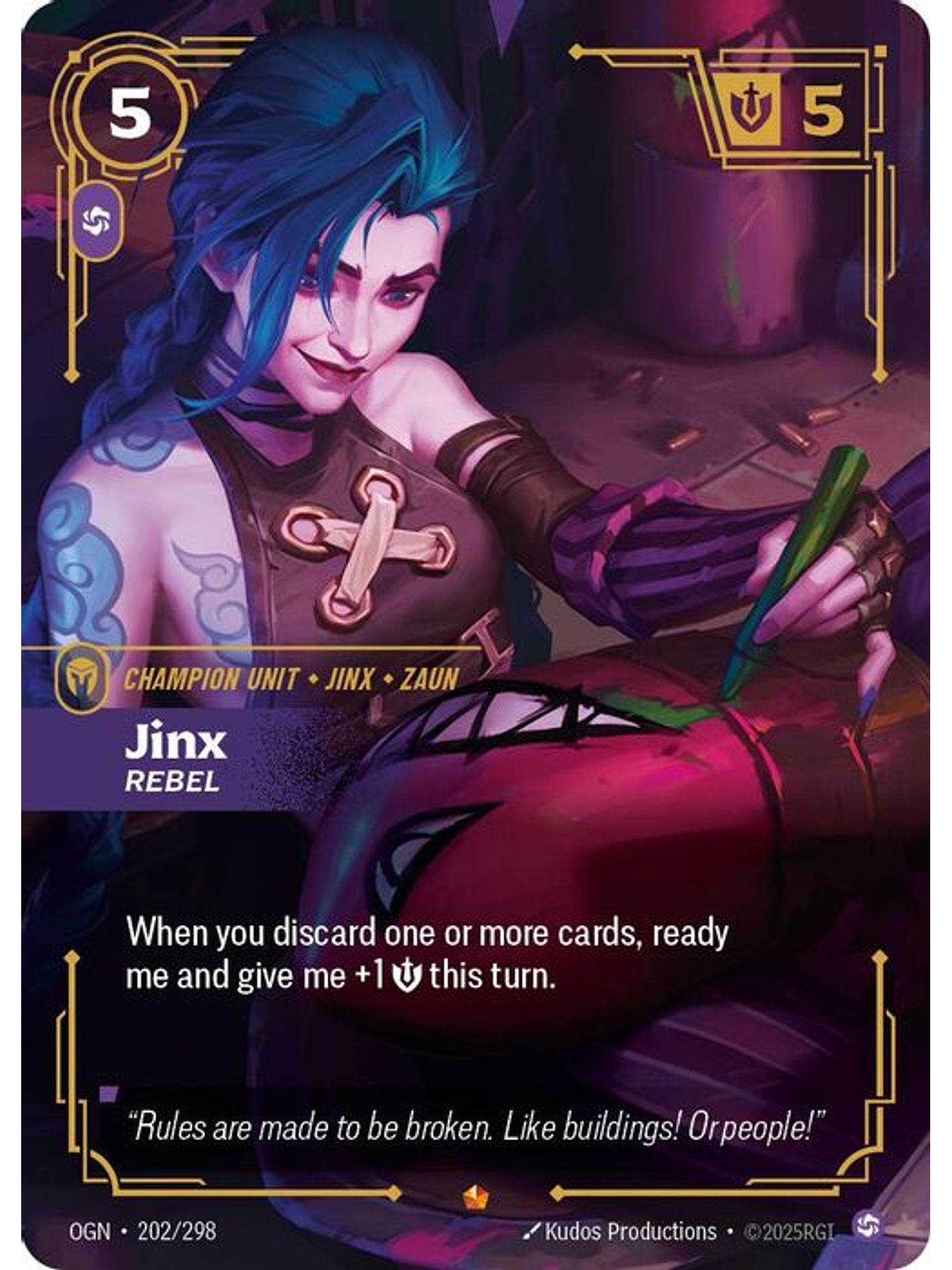 202/298 Epic Jinx - Rebel 1