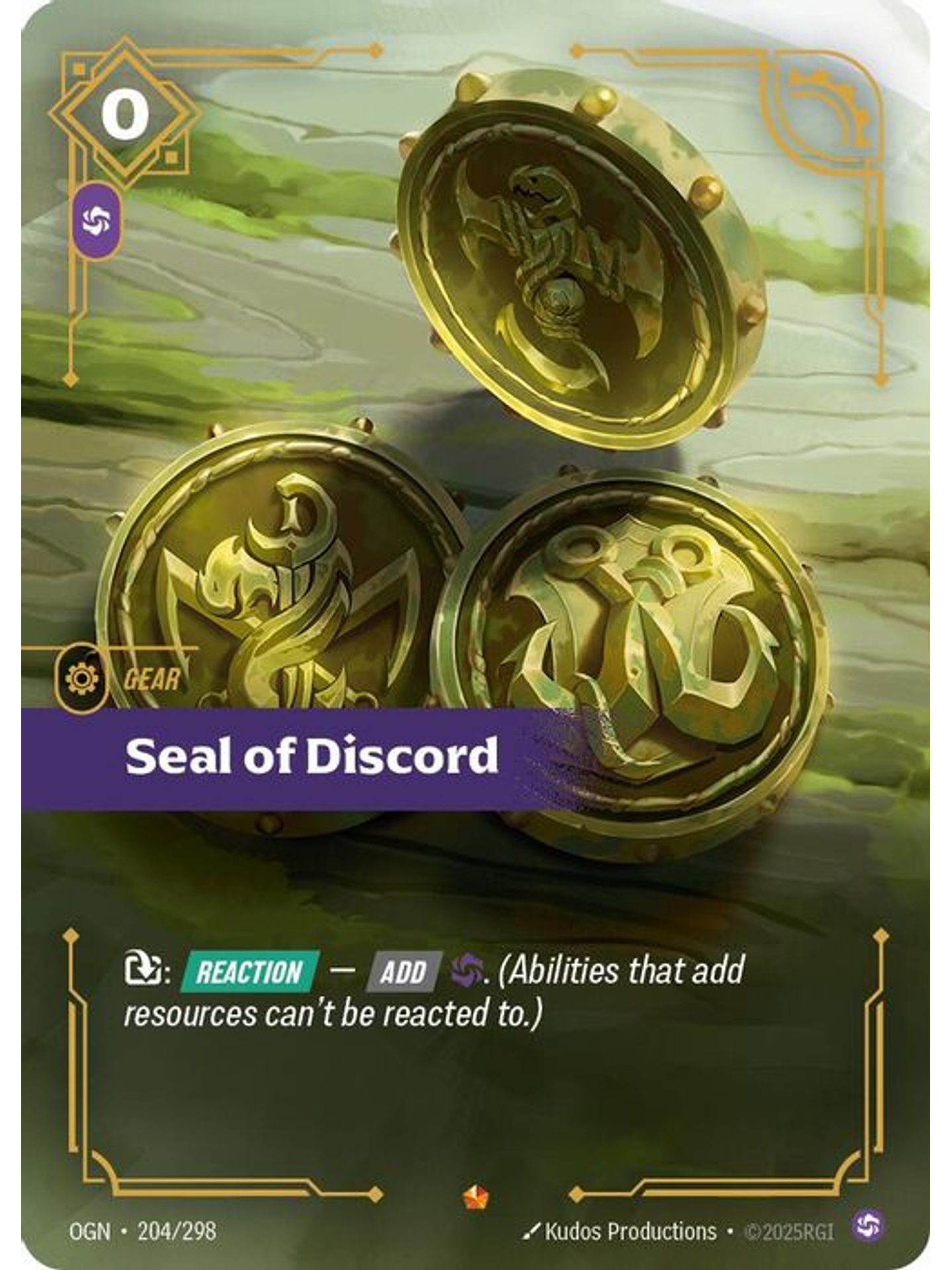 204/298 Epic Seal of Discord 1