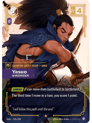 205/298 Epic Yasuo - Windrider