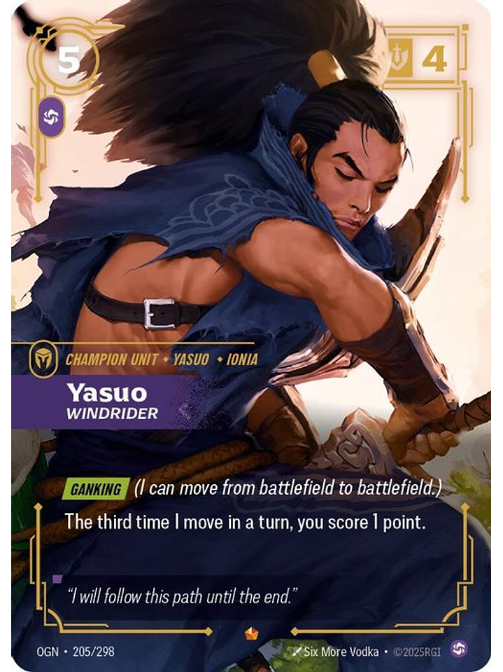 205/298 Epic Yasuo - Windrider 1
