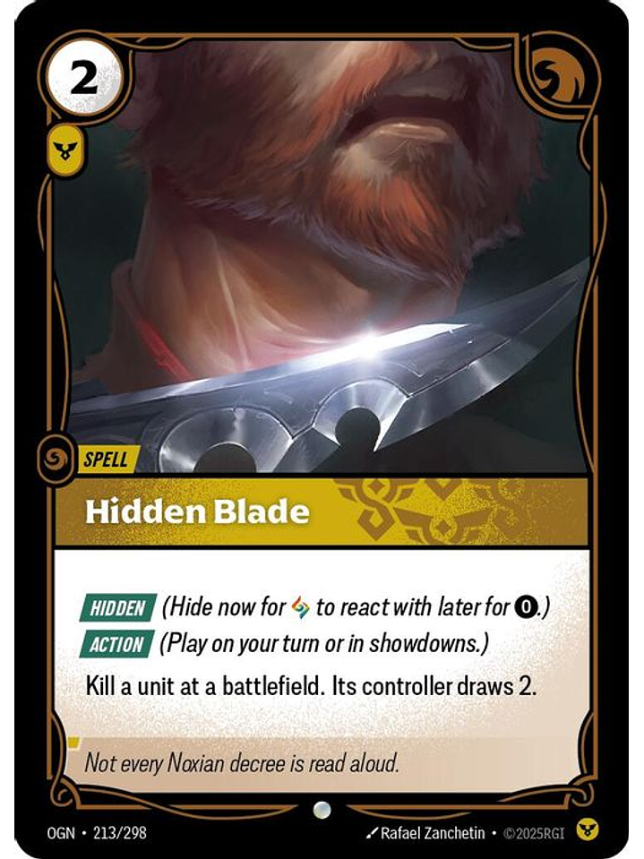 213/298 C Hidden Blade 1