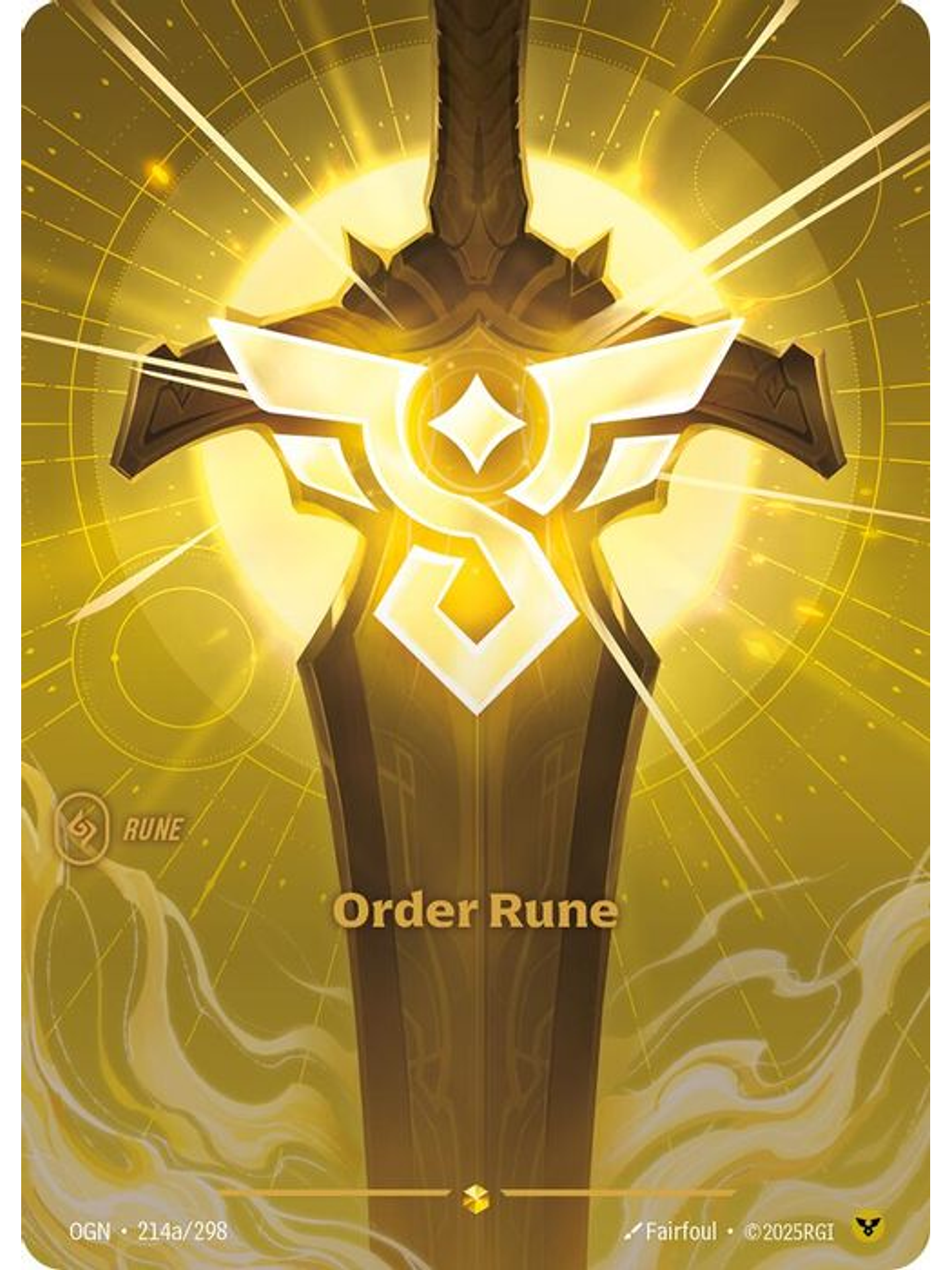 214a/298 (Alternate Art) Order Rune 1
