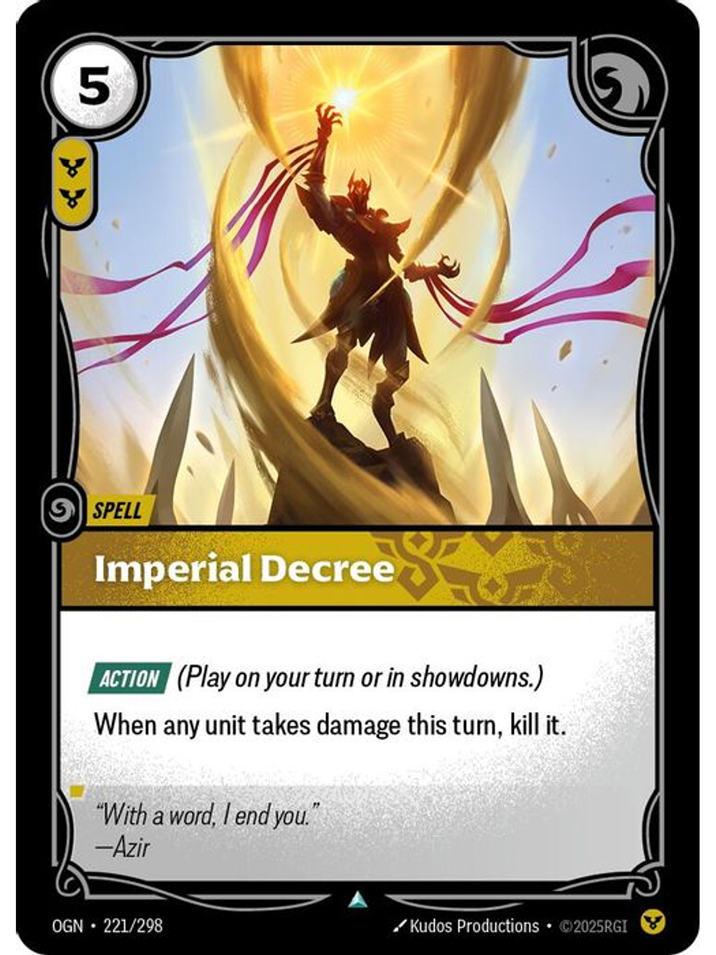 221/298 U Imperial Decree 1