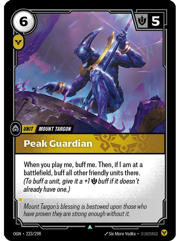 223/298 U Peak Guardian 1