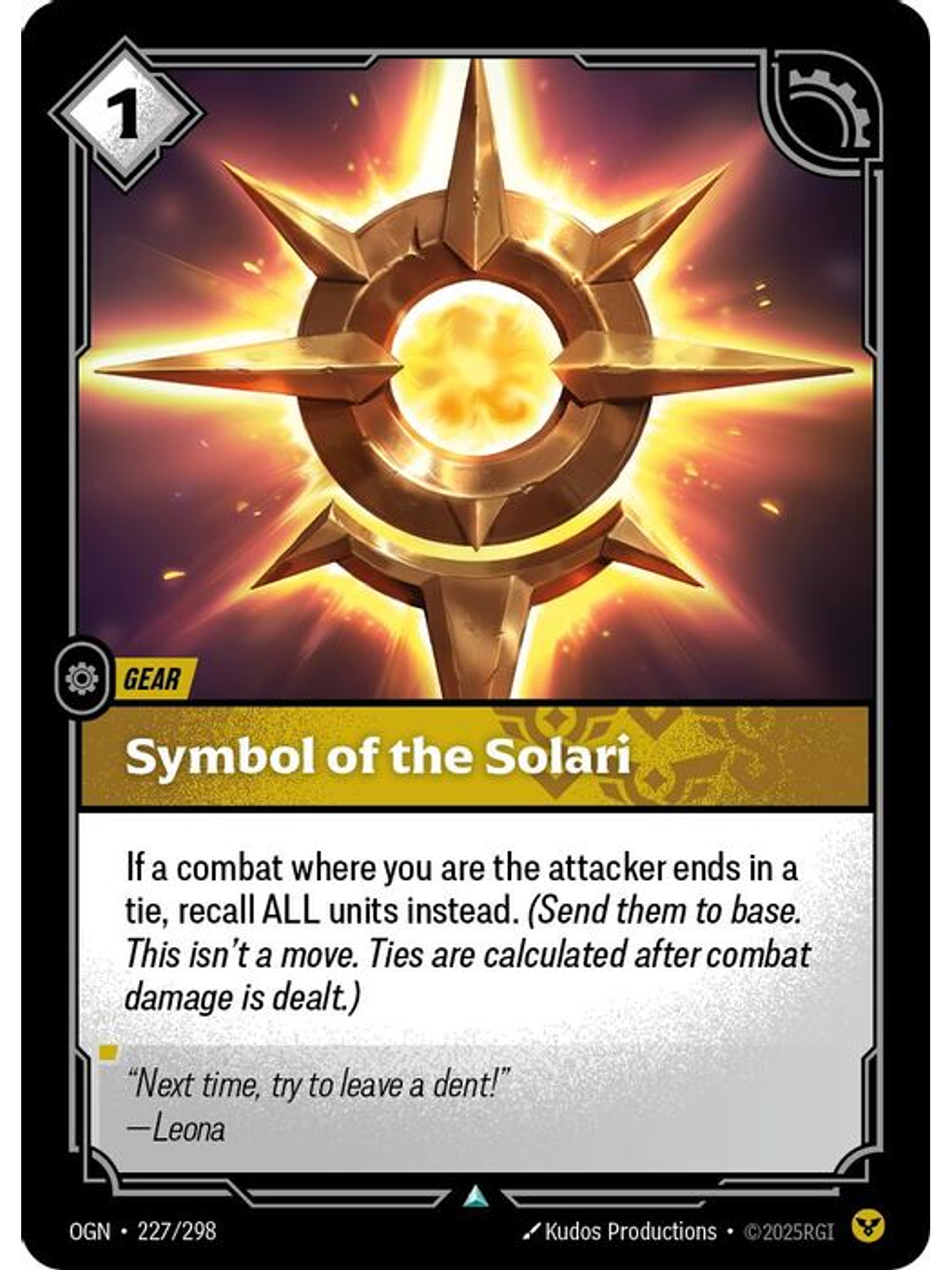 227/298 U Symbol of the Solari 1
