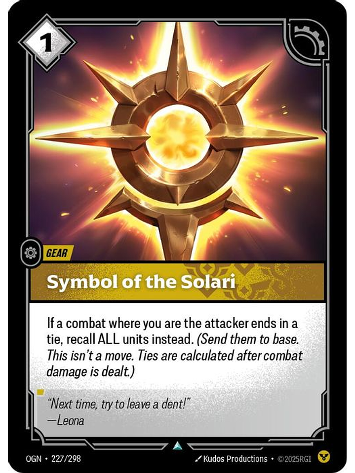 227/298 U Symbol of the Solari 1