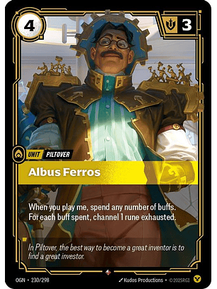 230/298 R Albus Ferros
