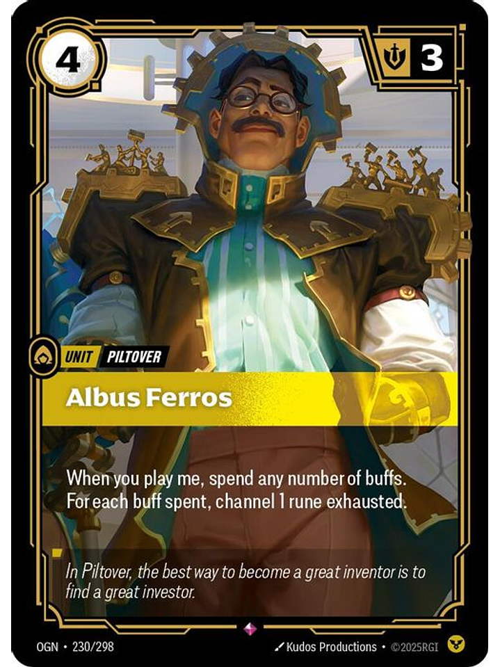 230/298 R Albus Ferros 1