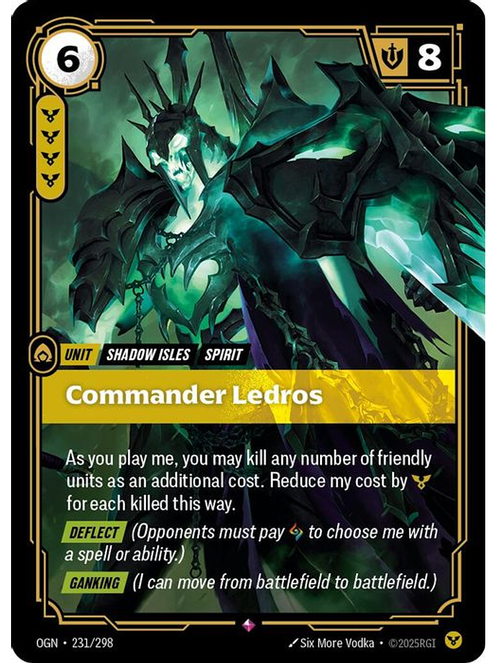 231/298 R Commander Ledros 1