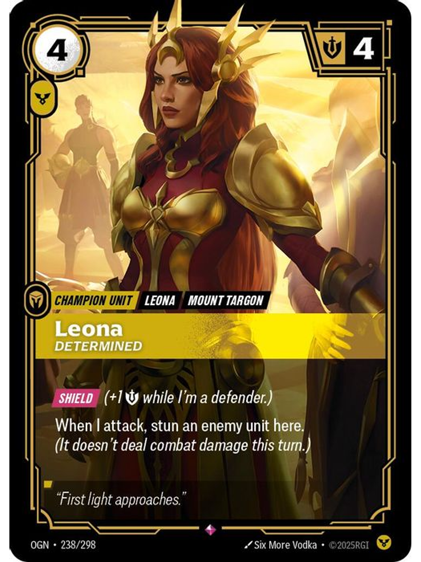 238/298 R Leona - Determined 1
