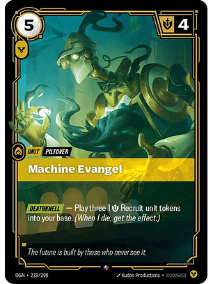 239/298 R Machine Evangel