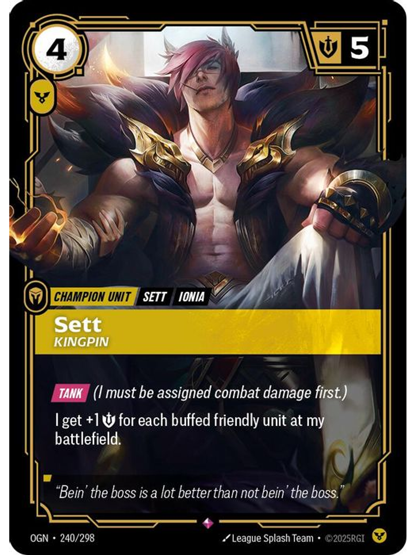 240/298 R Sett - Kingpin 1