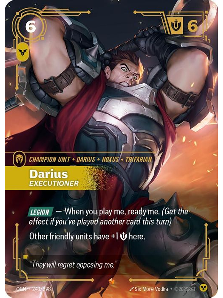 243/298 Epic Darius - Executioner 1