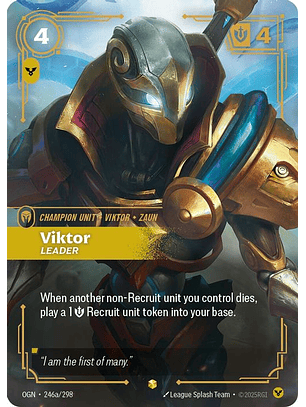 246a/298 (Alternate Art) Viktor - Leader
