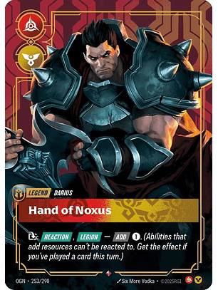 253/298 R Darius - Hand of Noxus