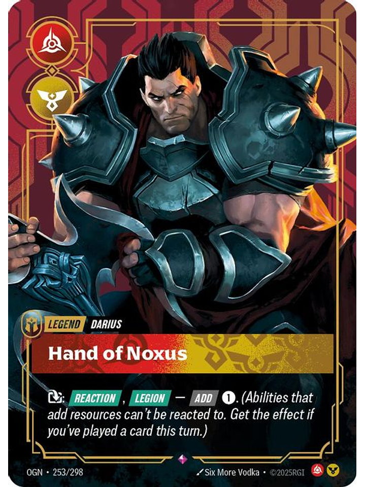 253/298 R Darius - Hand of Noxus 1